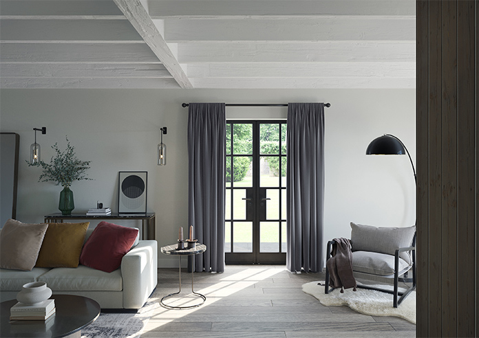 Luxe Velvet, Steel - Made to Measure Curtains - Image 13